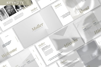 Moller - Lookbook Keynote Template