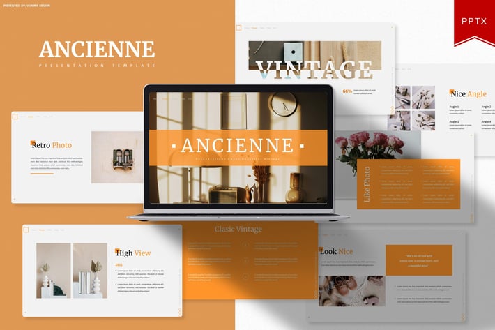 Ancienne | Powerpoint Template