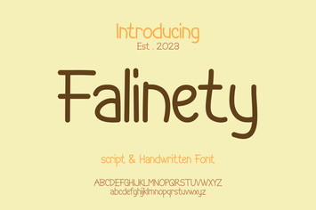 Falinety Font