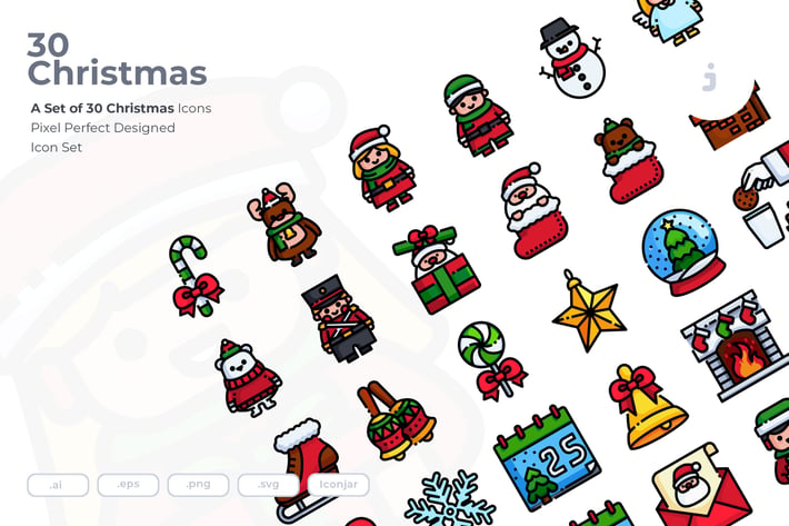 30 Christmas Icons 