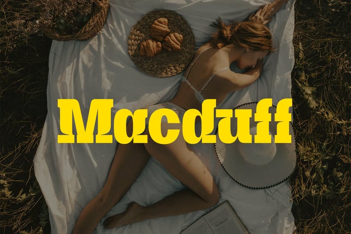 Macduff Typeface