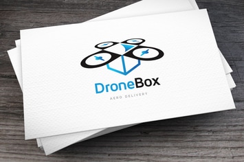 Drone Box Logo Template