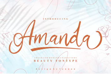 Amanda Beauty Font