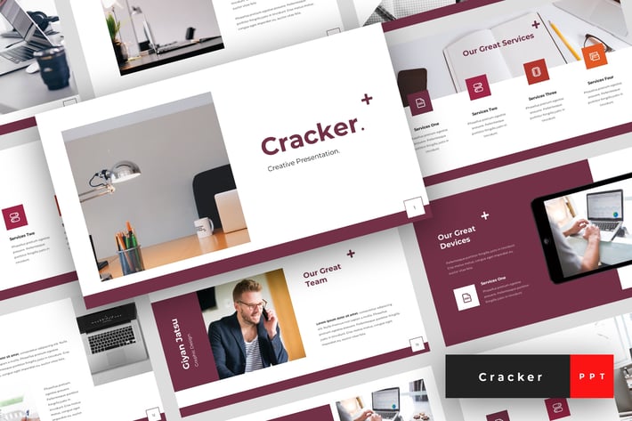 Cracker - Creative PowerPoint Template