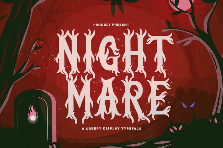 Nightmare - Horror Font