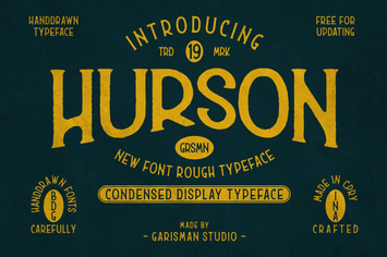 Hurson | Vintage Font