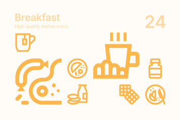 Breakfast Icons