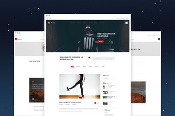 Mockup - Magazine PSD Template