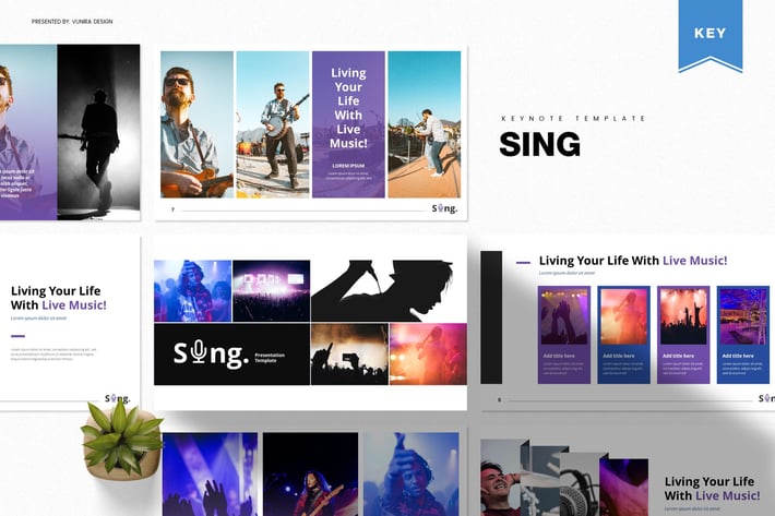 Sing| Keynote Template