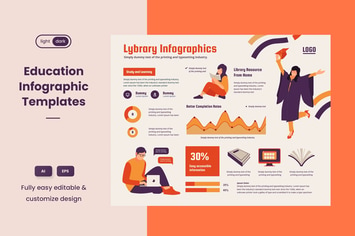 Cool Infographic Template for Education V.02
