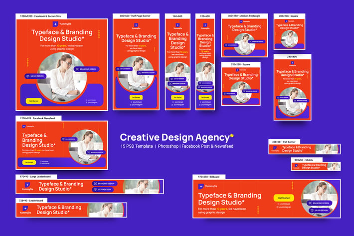 Creative Design Agency Banners Ad