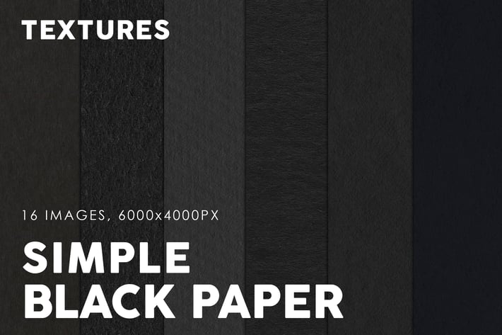 Black Simple Paper Textures