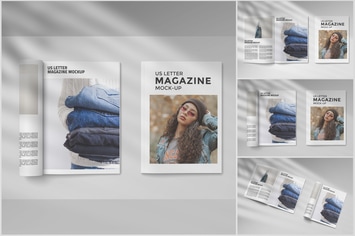 Magazine Mockup - US Letter