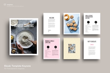 EBOOK Template ⋮ Food ⋮ 23 Pages ⋮ Keynote 