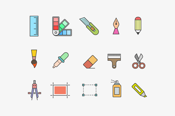 15 Design Tool Icons