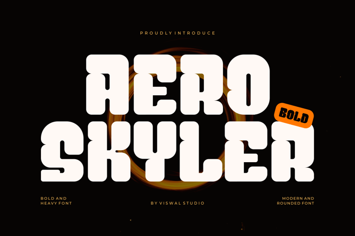 Aero Skyler - Bold Font