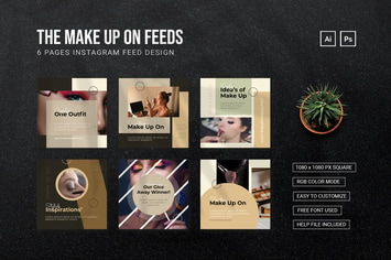 Make Up On - Instagram Feed