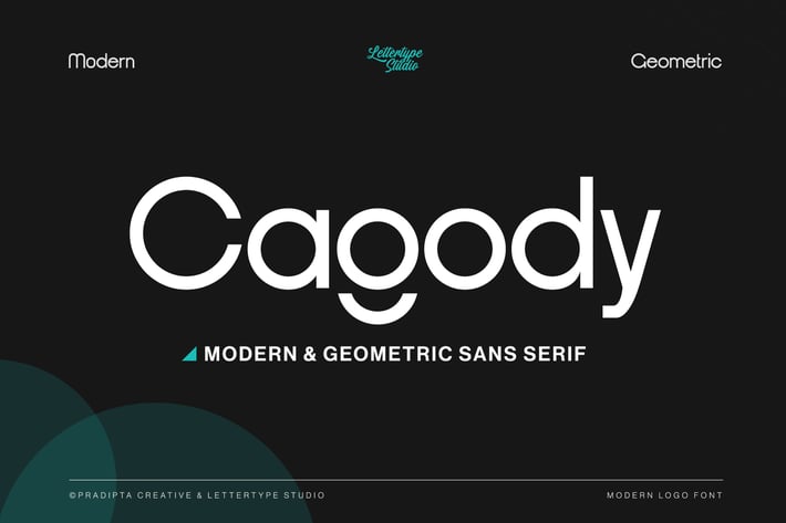 Cagody Modern & Geometric Sans Serif