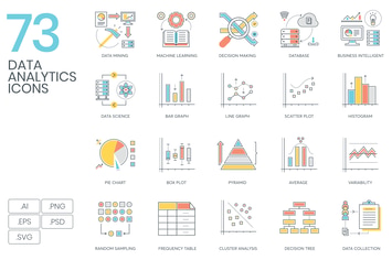 Data Analytics Icons