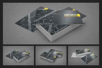 Business Card Mock-ups V-3