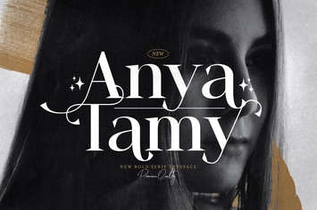 Anya Tamy - Classic Serif Font