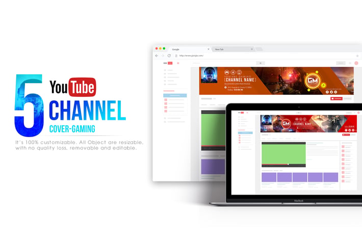 Gaming Channel-Youtube Banner Template