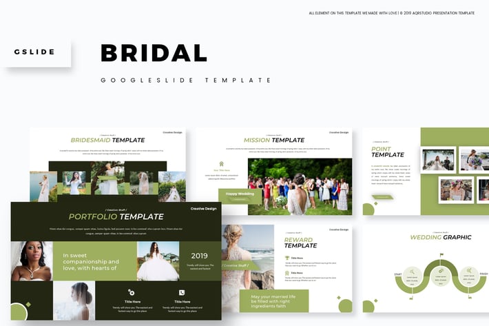 Bridal - Google Slides Template
