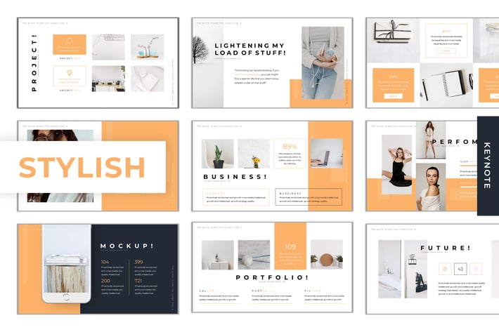 Stylish - Keynote Template