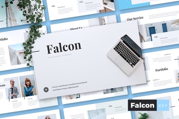 FALCON - Company Profile Keynote Template