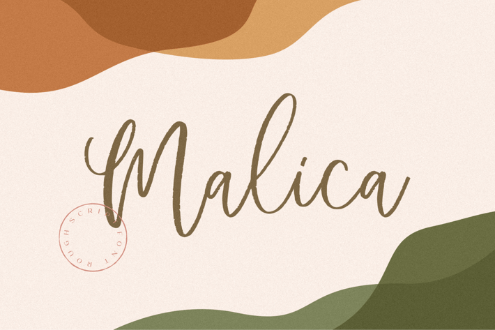 Malica Script Rough