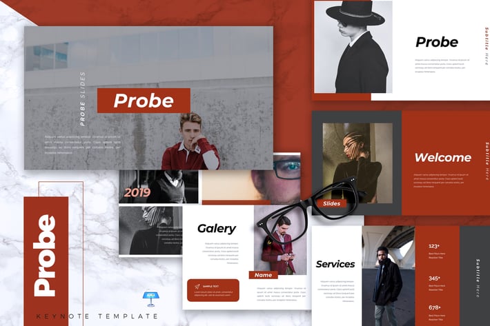 PROBE - Creative Keynote Template