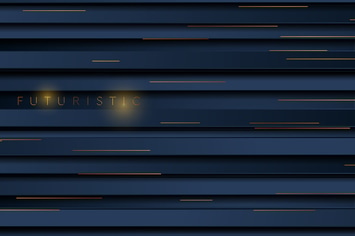 Dark blue striped background