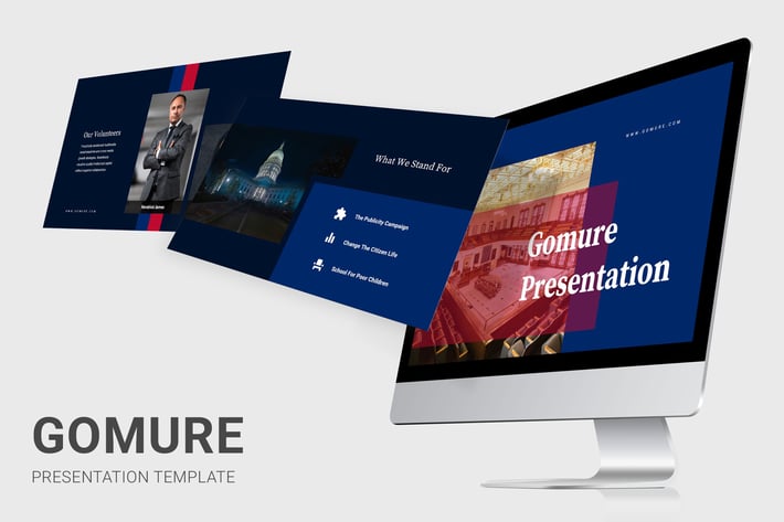 Gomure - Political Candidates Powerpoint