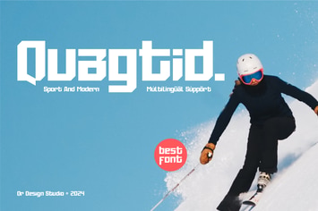 Quagtid - Sport & Logo Font