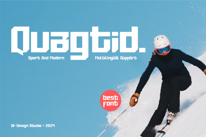 Quagtid - Sport & Logo Font