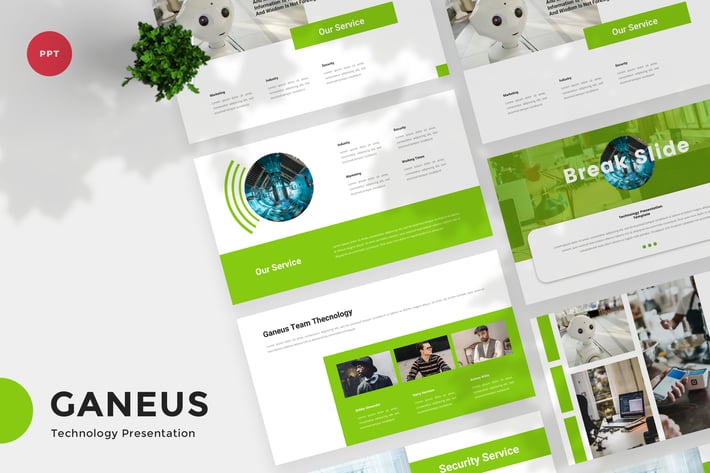 Modern Technology PowerPoint Template