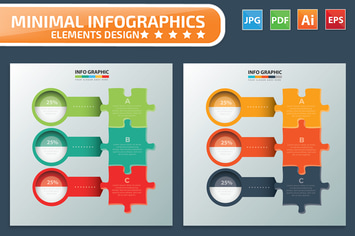 Puzzle Infographic Design