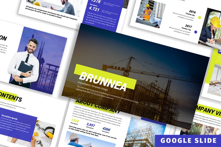 Brunnea - Business Google Slide Template