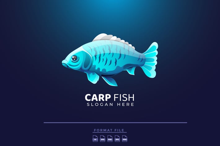 Carp Fish Logo