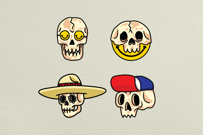 Skull Variations Icon