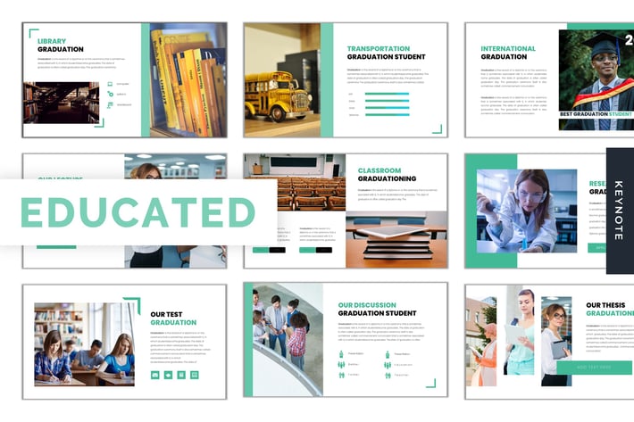 Educated - Keynote Template