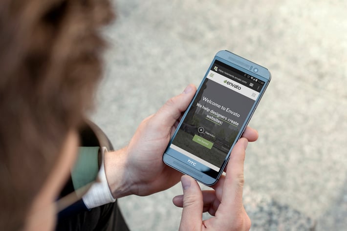 City Street Android Mockup 4 of 8
