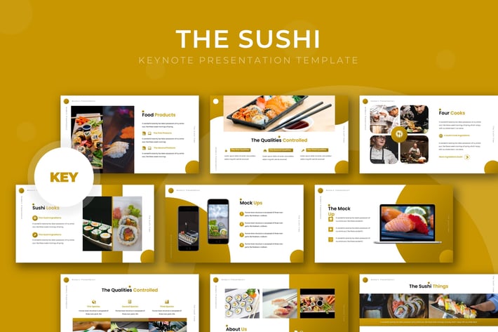 The Sushi - Keynote Template