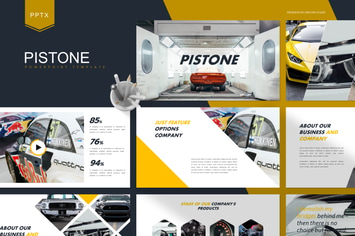 Pistone -  Automotive Powerpoint Template