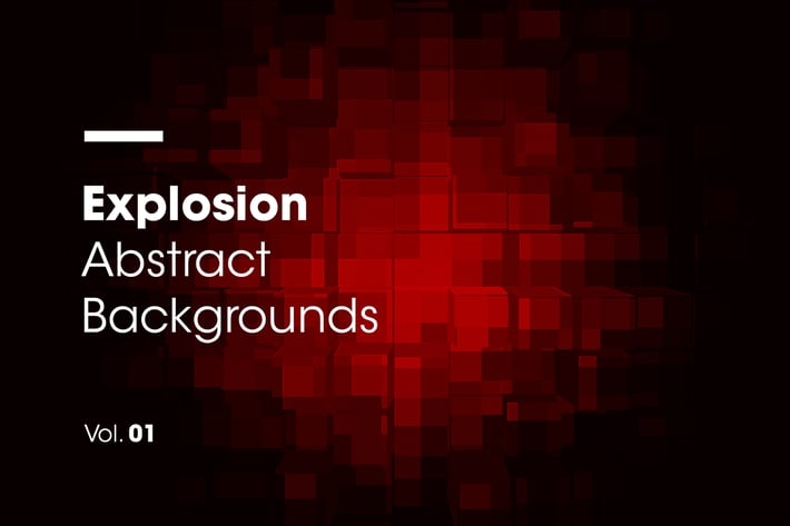 Explosion | Abstract Backgrounds | Vol. 01