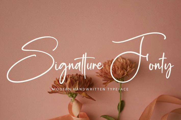 Signature Fonty