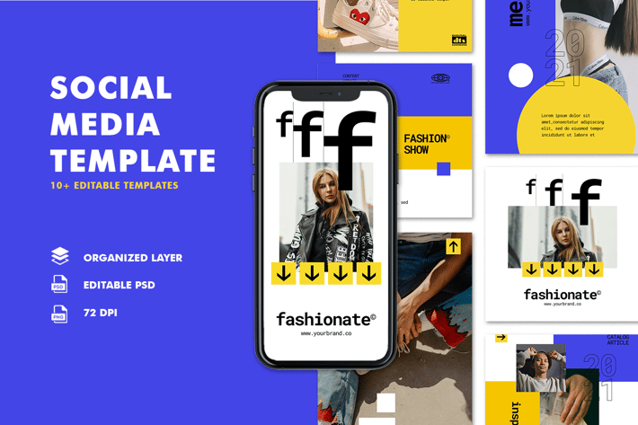 Instagram Templates - Fashion Nerd