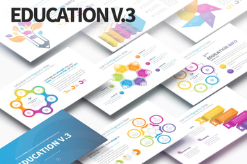 Education V.3 - PowerPoint Infographics Slides