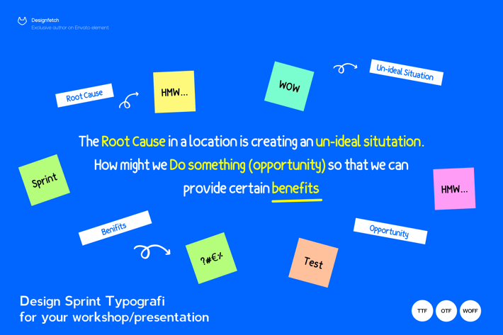 Design Sprint Typography 