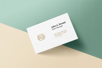 Business Card Mockup